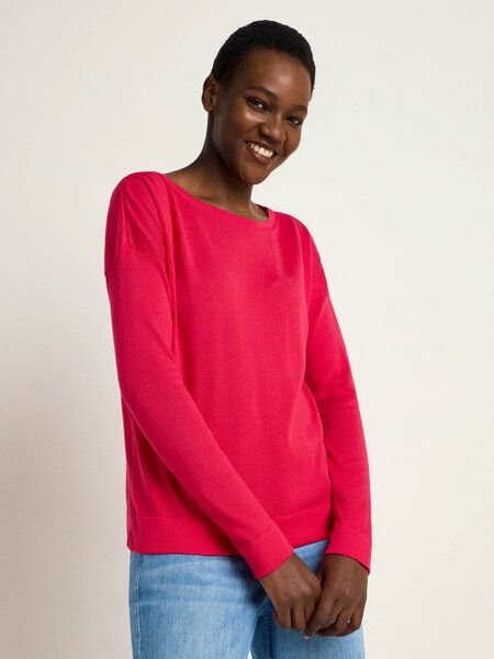 LANIUS U-Boot Pullover aus Bio-Baumwolle