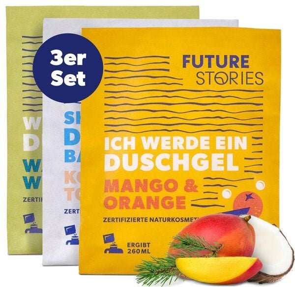 FUTURE STORIES Duschgel - Naturkosmetik 260 ml versch. Düfte