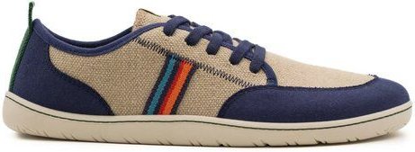 Vesica Piscis Footwear CLAXTON vegan barefoot multi-colored stripe