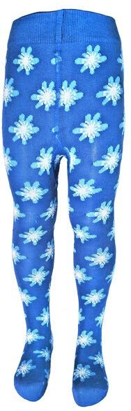 BLS Organic Kinderstrumpfhose mit Blumenmuster