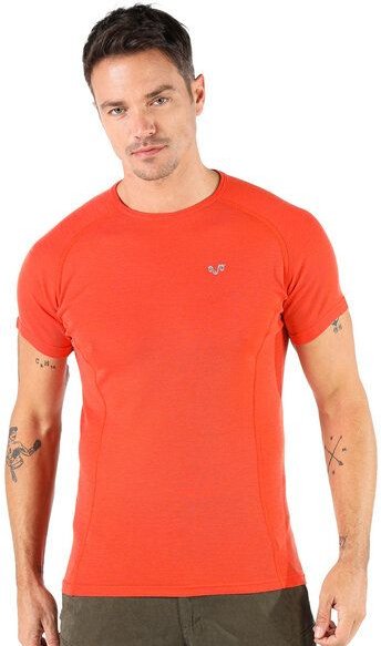 Woolona Kurzarmshirt - BERG- 100% Merinowolle