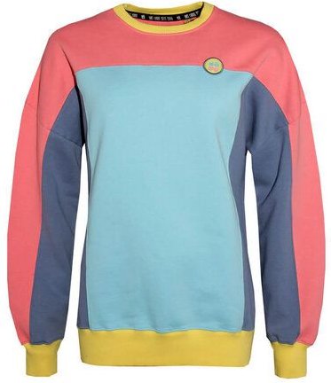 FÄDD Damen Sweatshirt Pullover aus Bio-Baumwolle "Fräsch Lain Bätwing" Bunt
