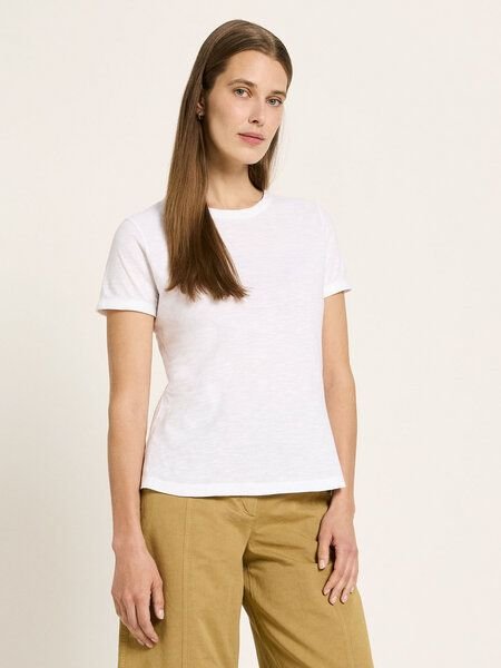 LANIUS Kurzarmshirt (GOTS) aus Bio-Baumwolle