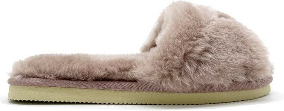 Pantoffel aus Schaffell "thies Fluffy Slide"