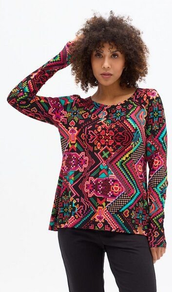 Bluse Yasira – Viskose EcoVero – A-Linien-Schnitt – Vorne kürzer, hinten länger – fair & nachhaltig in EU produziert – K...