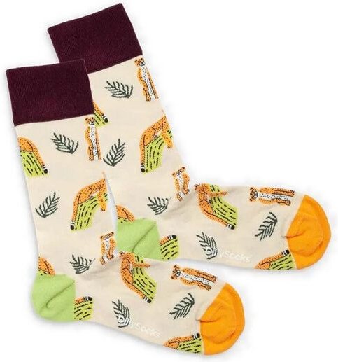 DillySocks Socken Chillaxing Cat aus Biobaumwoll-Mix