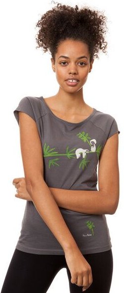 FellHerz Damen T-Shirt Faultier Bio Fair