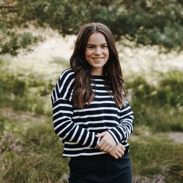 NORDLICHT Gestreifter Pullover aus 100% Bio-Baumwolle Frida