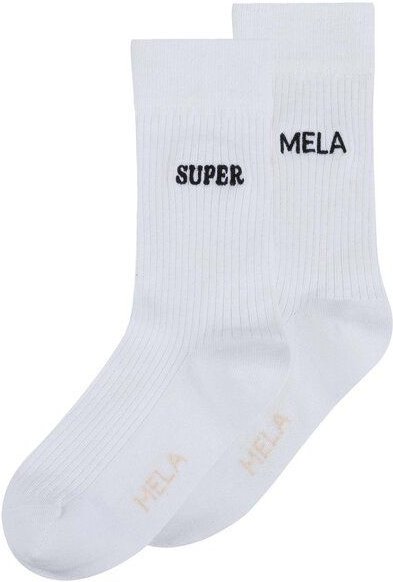 MELA Gerippte Socken Stickerei Bundle