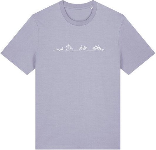 Brandless Basic Bio Unisex T-Shirt Bicycle Line 180g/m² XXS - 3 XL