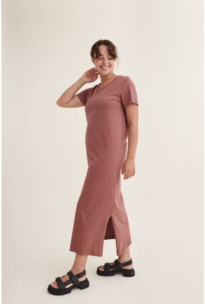 Basic Apparel T-Shirt Kleid REBEKKA aus Bio-Baumwolle