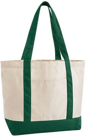 Thumbnail - Westford Mill EarthAware Organic Shopper Strandtasche Einkaufstasche Varsity
