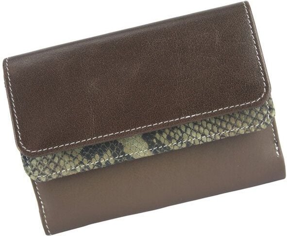 Thumbnail - Sunsa Leder Geldbörse Große Portemonnaie Brieftasche aus Lederresten