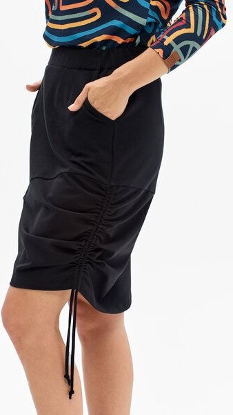 KOKOworld Rock Arvena – Asymmetrischer Schnitt – Bequeme Taschen – Erhältlich in Schwarz oder mit Print-Panel – Fair pro...