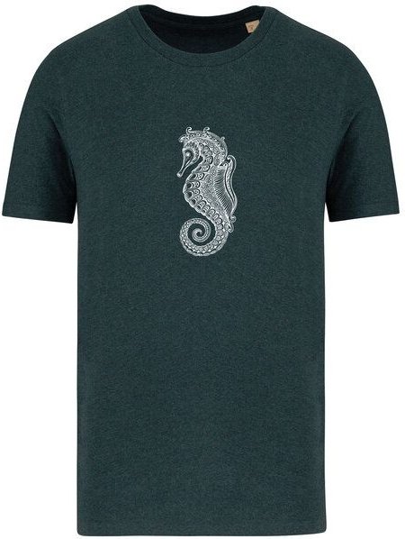 Brandless Basic Bio T-Shirt Nr.4 Seepferd 155g/m² XXS - 5 XL