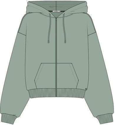GREENBOMB Basic Vale - Lässige Sweatjacke aus Bio-Baumwolle / GOTS / Fair & Vegan