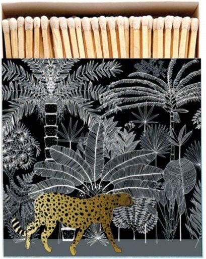Archivist Cheetah Matchbox Streichhölzer