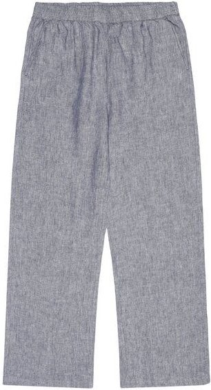 KnowledgeCotton Apparel POSEY weite, mittelhohe Leinenhose - GOTS/Vegan