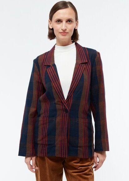 Givn Berlin Flanellblazer EDITH aus Bio-Baumwolle