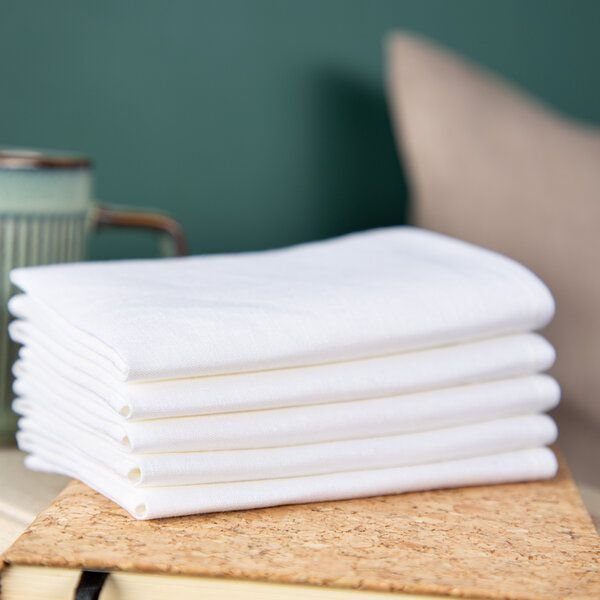 nahtur-design Stofftaschentücher aus Bioleinen 25x25 cm