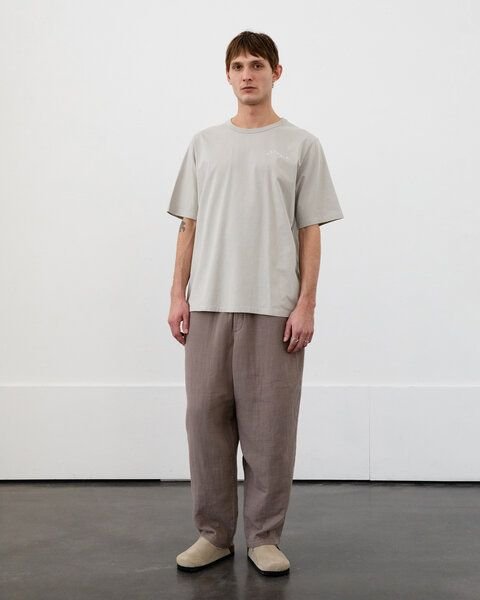 Rotholz Wavy Logo T-Shirt Bio Baumwolle