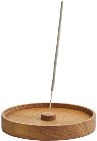 Originalhome Räucherstäbchenhalter aus recyceltem Teakwurzelholz