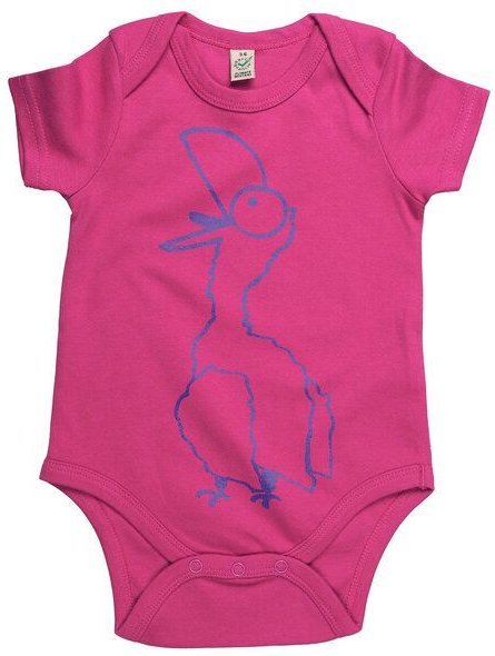 HANDGEDRUCKT "Schreihals" Baby Body