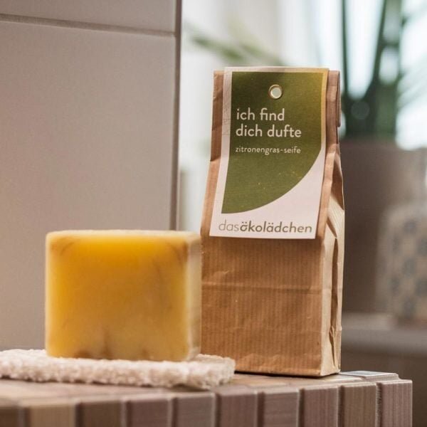 das ökolädchen Zitronengras-Seife – 100 g