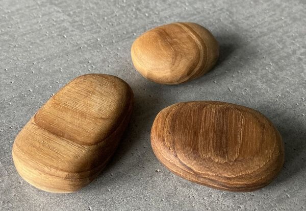 BY COPALA Design Kühlschrank-Magnet , Tafelmagnet aus Holz, 3er-Set