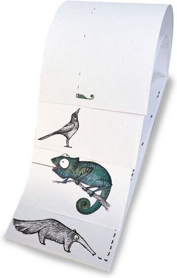 Notizblock 3er-Set »Schmackofatz« von LIGARTI | Recyclingpapier | Schreibblock mit wechselnden Motiven