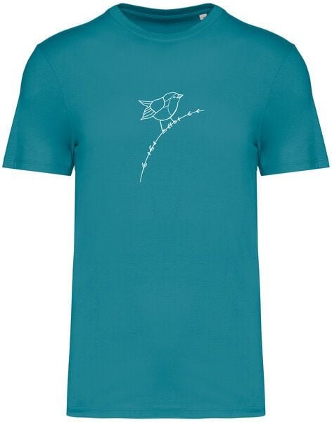 Brandless Basic Bio T-Shirt Rotkehlchen Nr. 4 ( 155 g/m²)