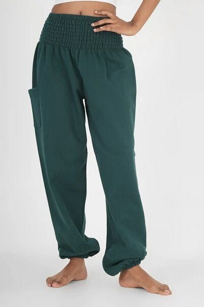 paigh Warme Loungewear Haremshose Tiefsee