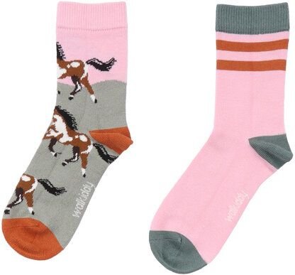 Baby Socken Bio-Baumwolle Rosa - Walkiddy Nachhaltig & Umweltfreundlich