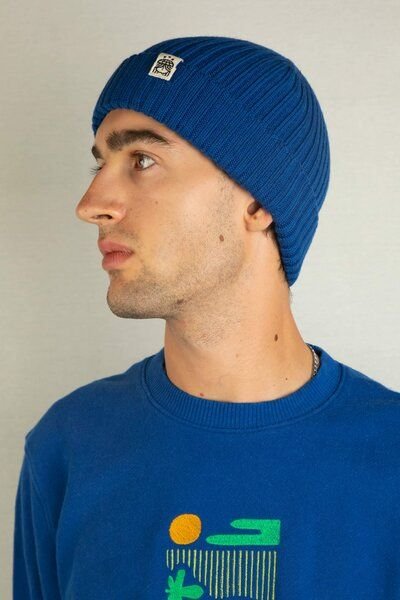 Kiwistories Strickmütze Slim Fit anliegend aus Merino-Wolle Unisex