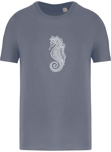 Brandless Basic Bio T-Shirt Nr.4 Seepferd 155g/m² XXS - 5 XL