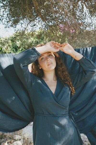 TIRALAHILACHA Susana Crossover dress