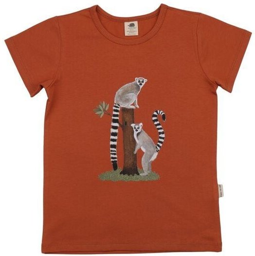 Lemurs-T-Shirt - Walkiddy (T-Shirt aus Baumwolle (Bio))