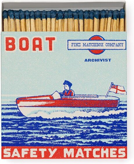 Archivist Boat Matchbox Streichhölzer