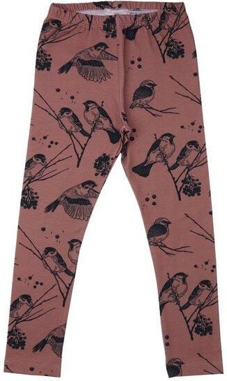 Kinder Leggings Rosa aus GOTS-zertifizierter Bio-Baumwolle – Walkiddy