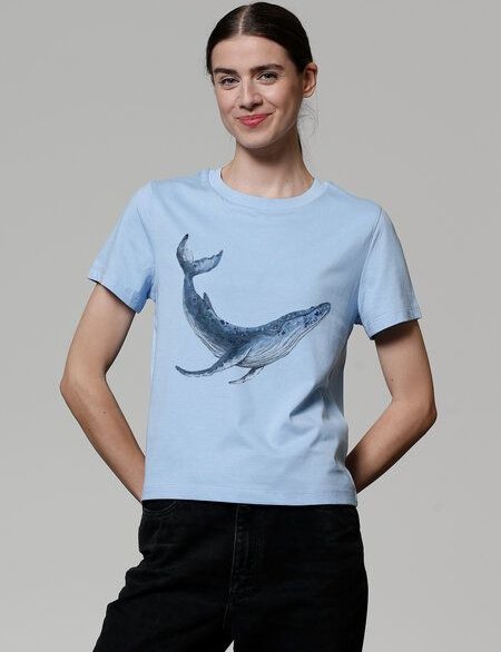 watapparel T-Shirt Frauen Wal