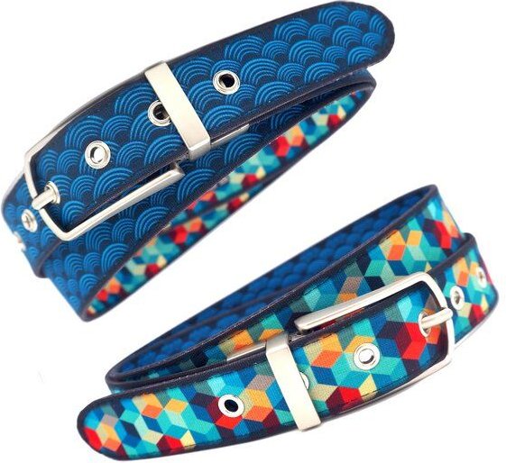 Seegarn - Gürtel / Wendegürtel 'SeeRauschen' 3cm