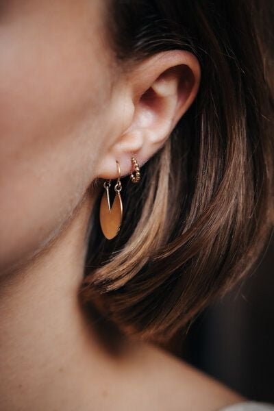 Jyoti - Fair Works Ohrringe Oppam Messing