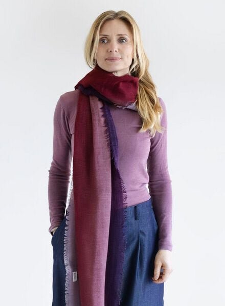 Djian Schal aus Merino-Wolle – ILVIE – mulesingfrei