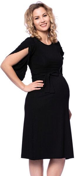 Milchshake 2 tlg. VARIO-SET (LUNA & ESTHA) Umstands-& Stillkleid Uni aus TENCEL Modal