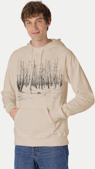 Peaces.bio - handbedruckte Biomode Hoodie Woodland Herren