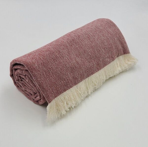 Frida Feeling Yogadecke "Diamant" (BioBaumwolle / Merino-Wolle)