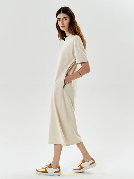 NINE TO FIVE #gado - sportliches Oversize T-Shirtkleid aus Bio-Baumwolle