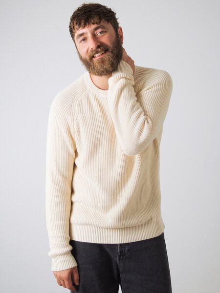 Thumbnail - Honest Basics Heavy Knit Pullover Männer