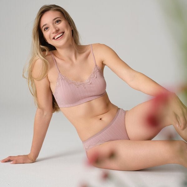 comazo|earth Fairtrade Bustier mit Nadelzug | GOTS zertifiziert