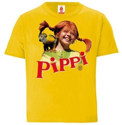 LOGOSH!RT LOGOSHIRT - Pippi Langstrumpf & Herr Nilsson - Bio T-Shirt - Kinder